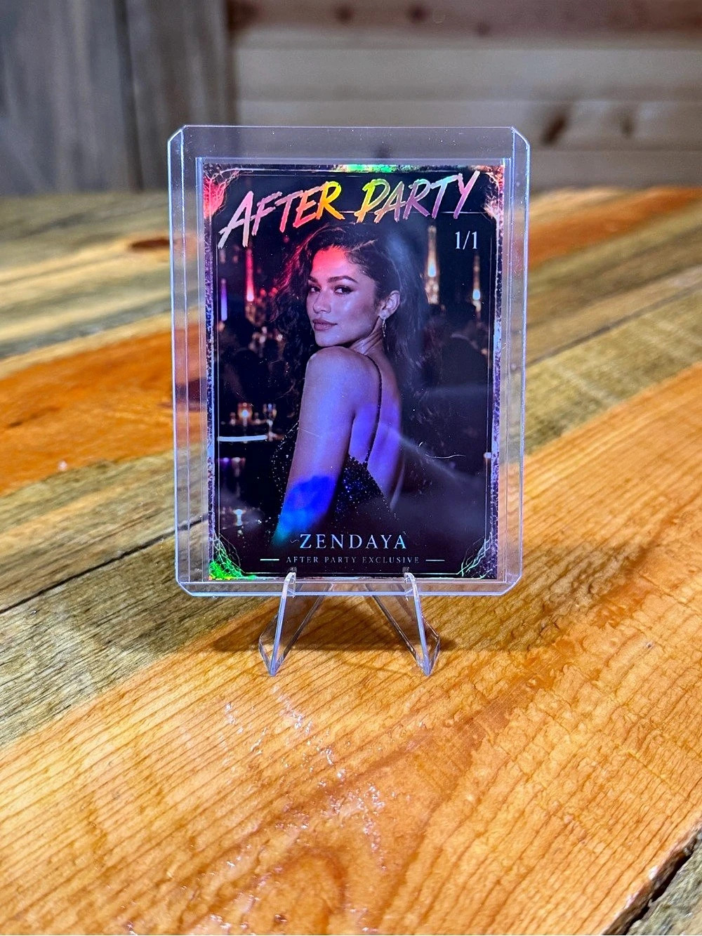 Zendaya After Party Exclusive 1/1 Custom Card